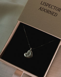 Sculpted Heart Necklace I